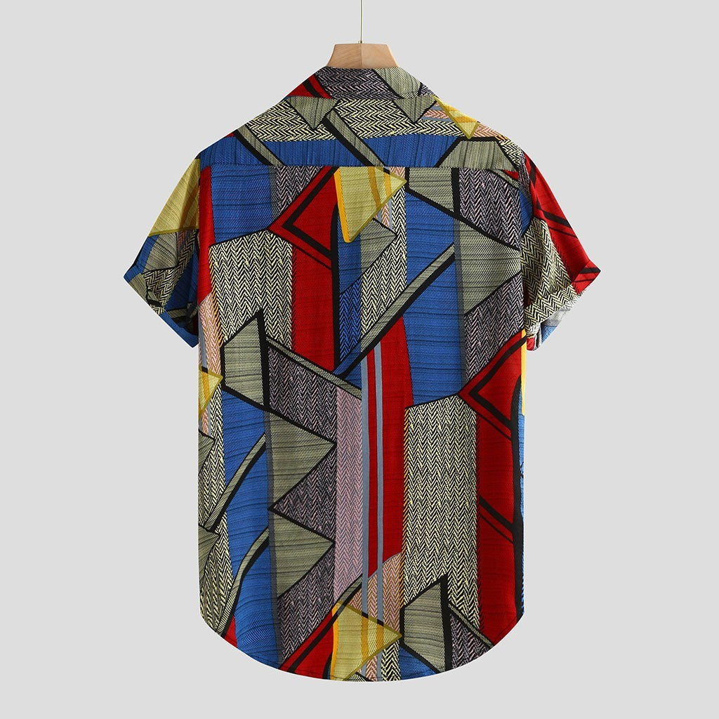 Hawaii Hip hop men's Shirt's back