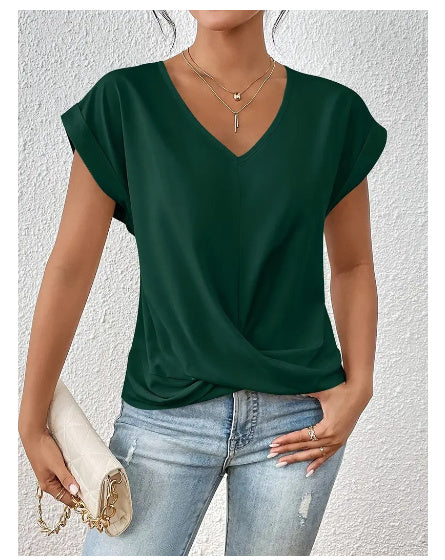 Fashion Short-sleeve T-shirt Summer Top For Women