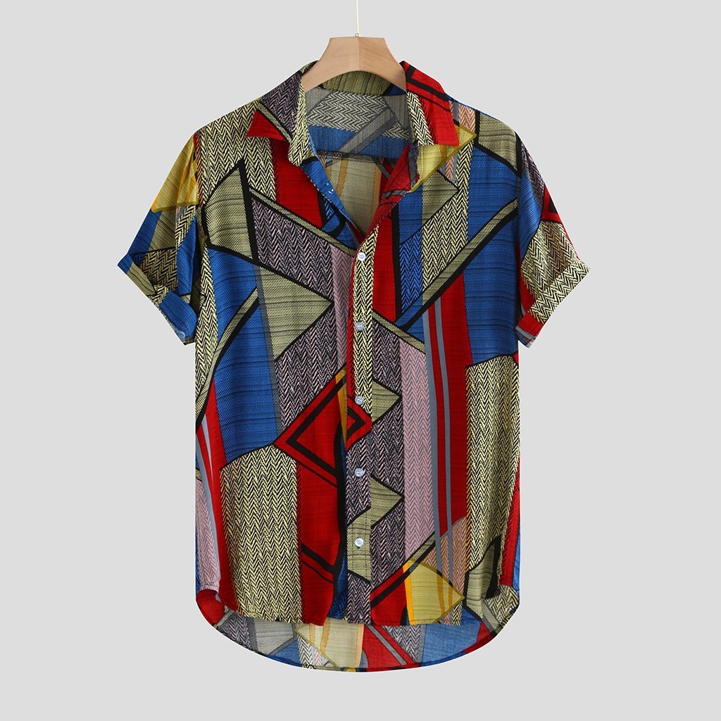 Hawaii Hip hop men's Shirt front view