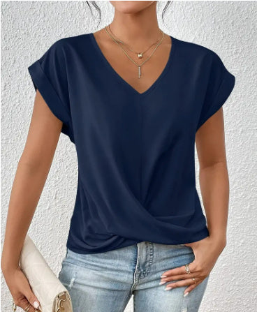 Fashion Short-sleeve T-shirt Summer Top For Women